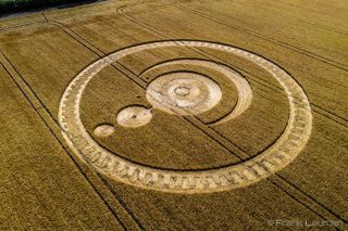 aerial of Cley Hill
