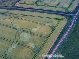 aerial of Avebury from ccc