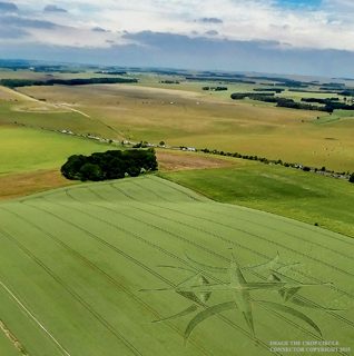 aerial of Stonehenge from ccc