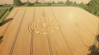 aerial of Highworth from ccc
