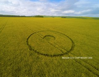 aerial of Avebury from ccc