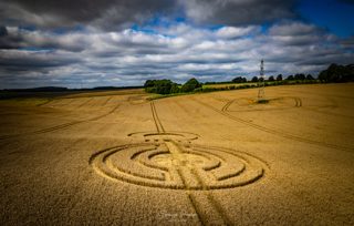 aerial of Watership Down