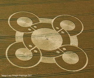 aerial of Battlesbury Hill from ccc