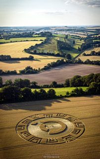 aerial of Woodcote Lane from ccc