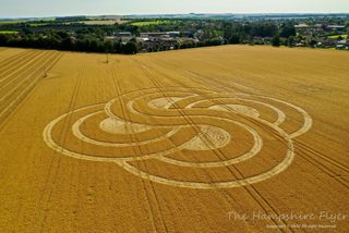 aerial of Roundway Devizes
