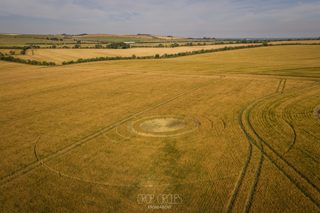 aerial of Bishopstone from ccc