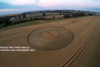 aerial of West Kennett