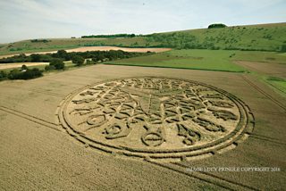 aerial of Ansty from ccc
