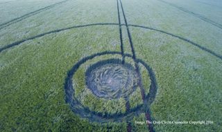 aerial of Silbury Hill from ccc