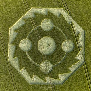 aerial of Little Down