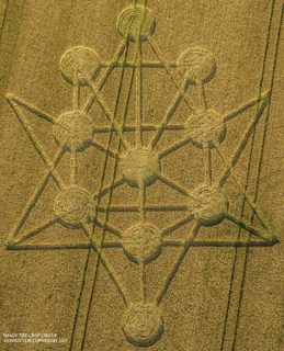 aerial of Badbury Rings from ccc
