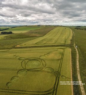 aerial of Avebury from ccc