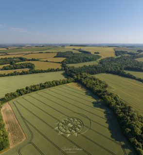 aerial of Owlesbury