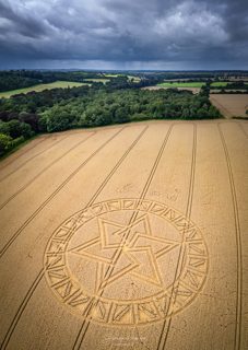 aerial of West Meon