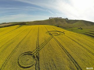 aerial of Cherhill