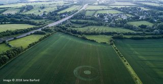 aerial of White Way from ccc