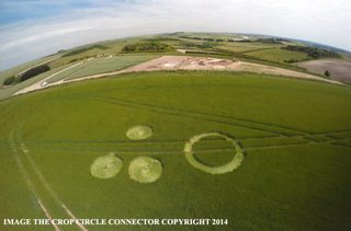 aerial of Hackpen Hill