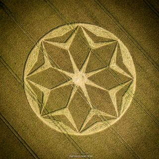 aerial of Tichborne from ccc