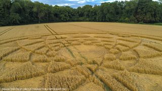 aerial of Highworth from ccc
