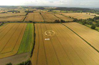 aerial of Haselor