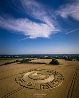 aerial of Woodcote Lane