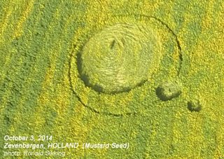 aerial of Zevenbergen Holland from ccc