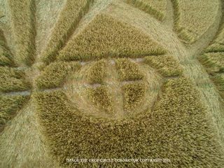 aerial of Figsbury Rings from ccc