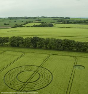 aerial of Broad Hinton