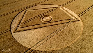 aerial of Gurston Ashes