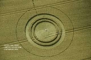 aerial of West Kennett