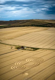 aerial of Tawesmead Copse from ccc