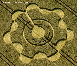 aerial of Avebury from ccc