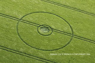 aerial of Silbury Hill from ccc