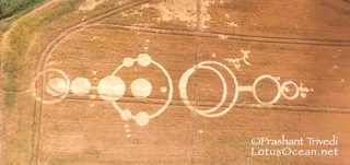aerial of Roydon from ccc