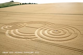 aerial of Tawesmead Copse from ccc
