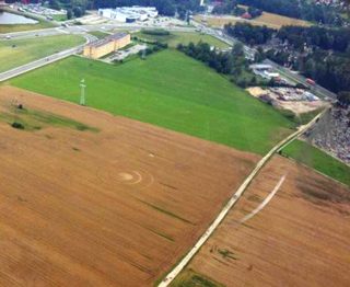 aerial of Bialystok from ccc