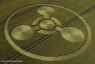 aerial of Coneybury Hill from ccc