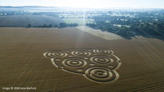 aerial of Etchilhampton from ccc