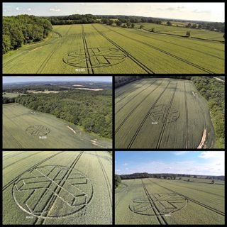 aerial of Horsham from ccc