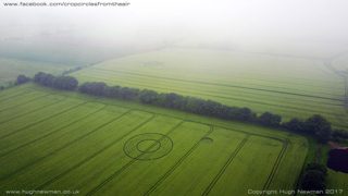 aerial of Broad Hinton from ccc