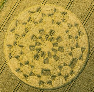 aerial of Etchilhampton from ccc
