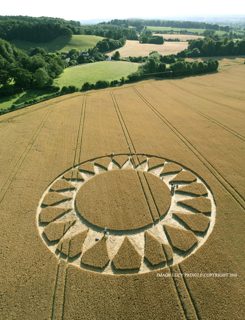 aerial of Cley Hill