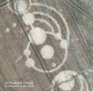 aerial of Roydon from ccc