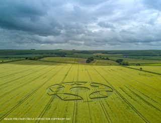 aerial of Maiden Bradley