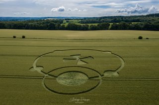 aerial of Wilton from ccc