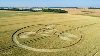 aerial of Coneybury Hill from ccc