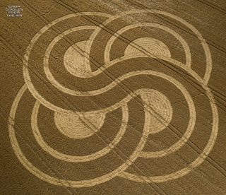 aerial of Roundway Devizes from ccc
