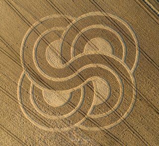 aerial of Roundway Devizes