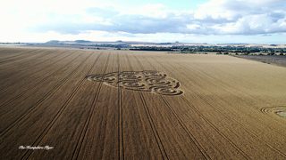 aerial of Etchilhampton from ccc