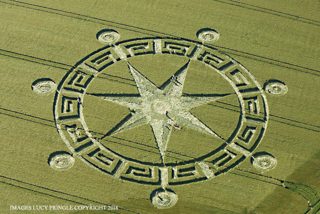 aerial of Ackling Dyke from ccc